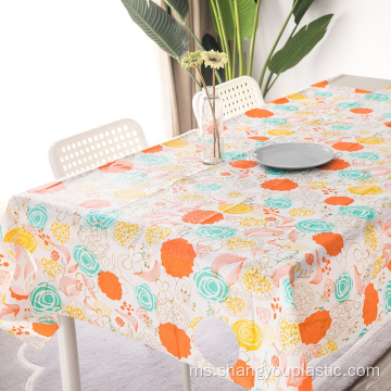 Hot Sale Disposable Peva Flannel Table Cover